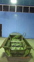 Алюминиевая моторно-гребная лодка Охотник 480Б