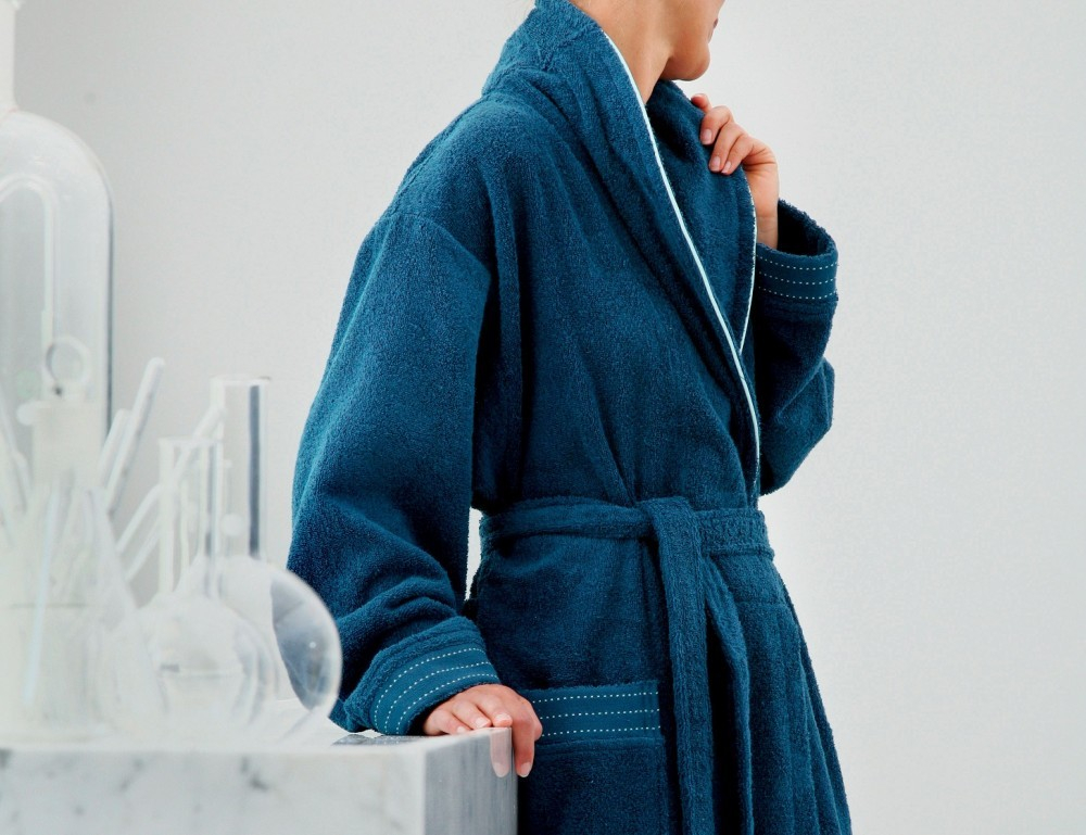 Халат Blanc des Vosges Sir Navy