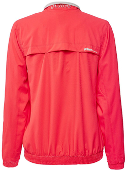 Женская теннисная куртка Prince Full Zip Warm-Up - coral