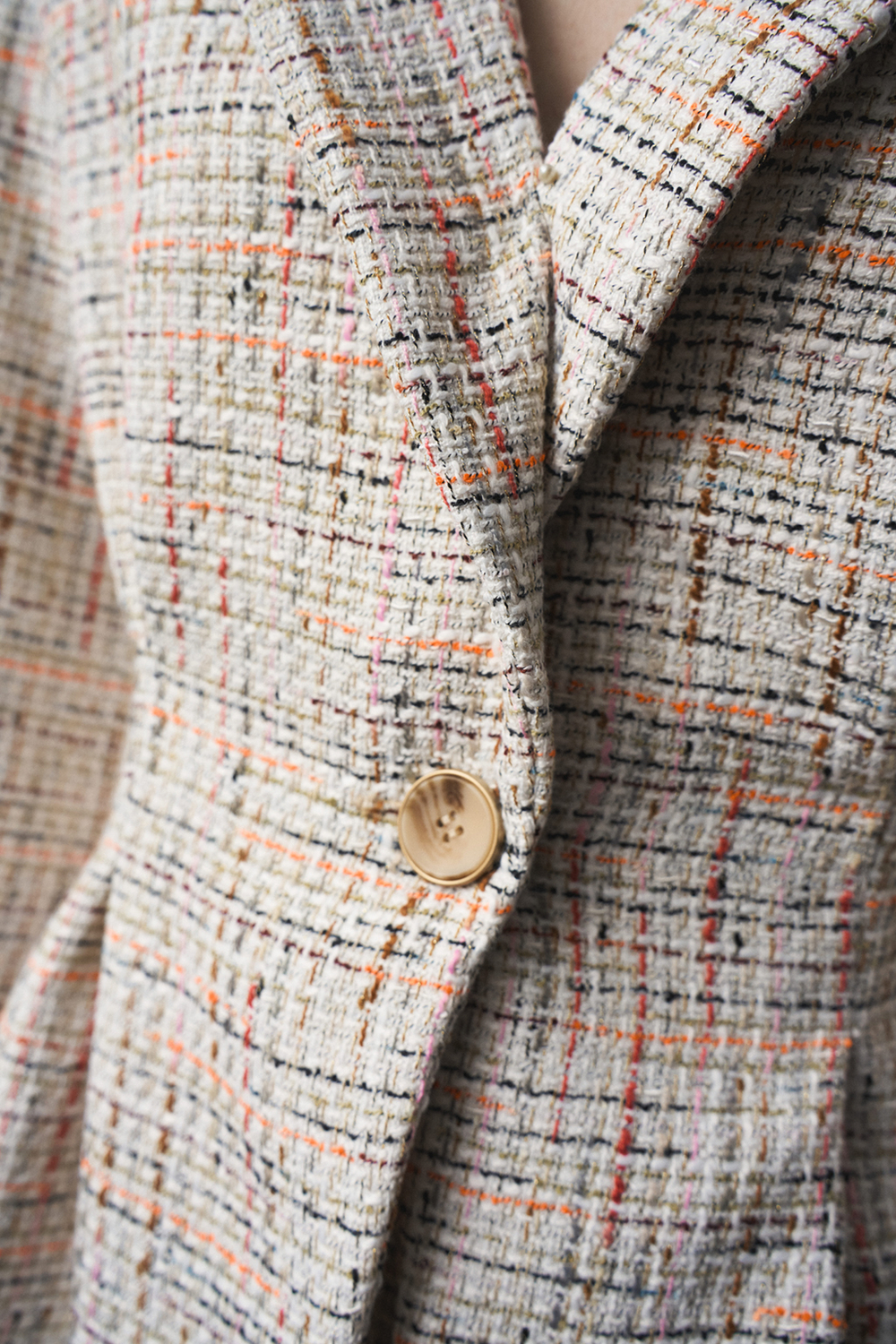 Костюм юбочный 1307 рогожка