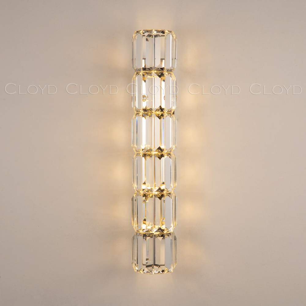 Бра Cloyd ORDINAL-F W5 / выс. 46 см - хром (арт.20296)