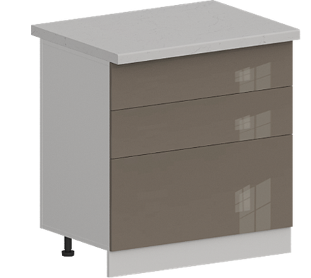 Кухня Модуль ШН3Я 800 Ликата / Капучино