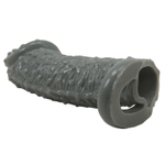 Серая насадка-удлинитель Fogg - 13 см. (Цвет: серый)