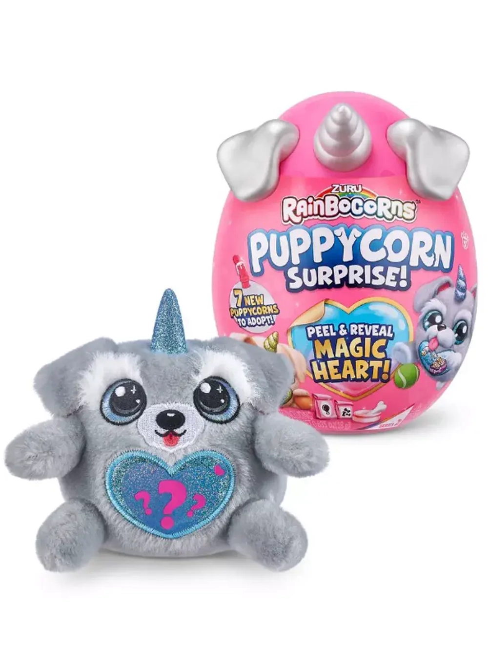 Мягкая игрушка сюрприз яйцо Rainbocorns Puppycorn Surprise 2