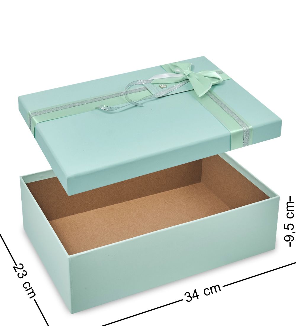 WF-183-A Набор коробок из 3 шт, бирюзовый