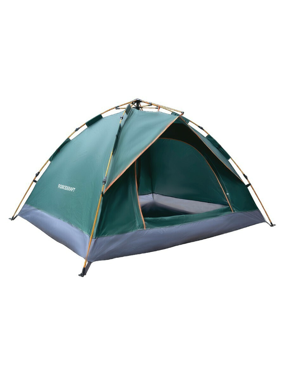 Палатка кемпинговая четырехместная (210х200х135см) FORCEKRAFT FK-CAMP-2