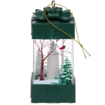 Сувенир с подсветкой «Сказочный подарок» 5,3*10,5 см, Зеленый