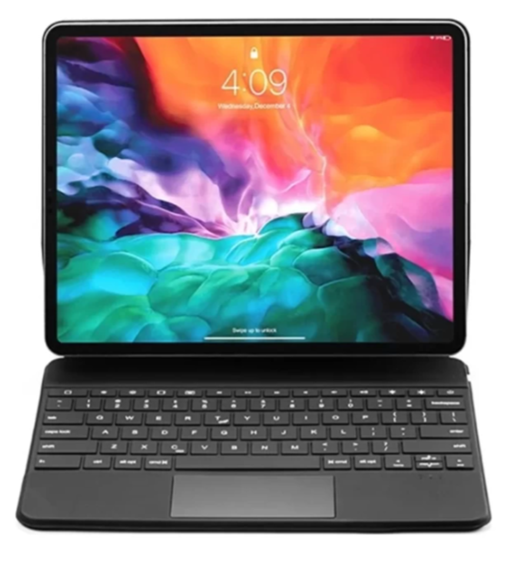 Чехол-клавиатура WIWU Magnetic Keyboard для Apple iPad 10.9/ iPad Air 11 (2024) русская раскладка (F17) (черный)