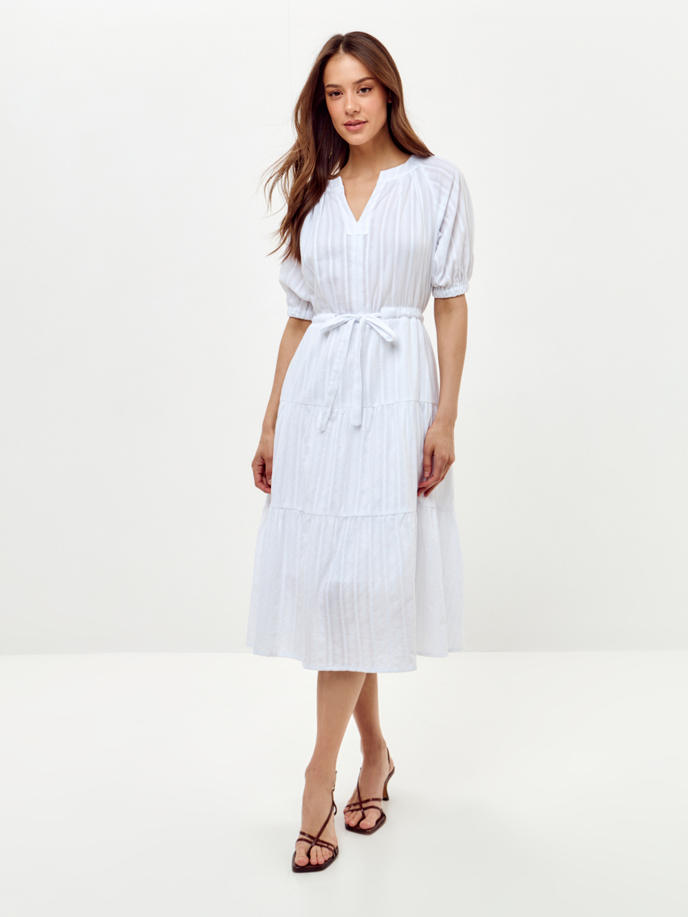 Trends Brands Base Платье Жен 09_04_dr794ss_white_sw Белый