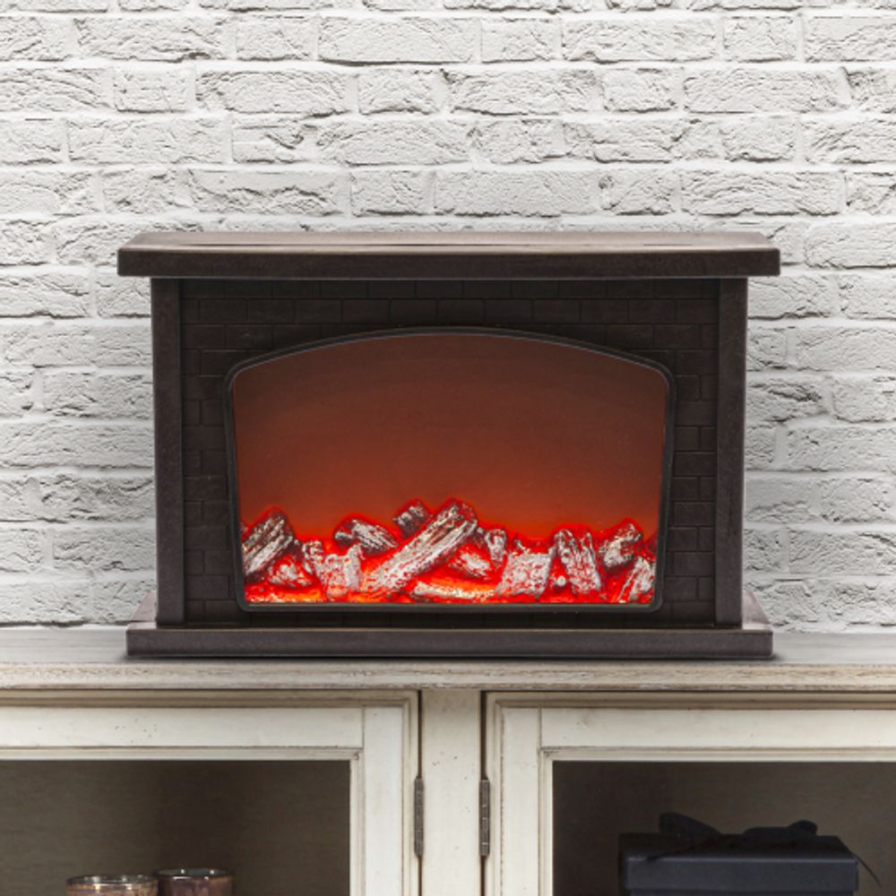 Светодиодная новогодняя фигура ЭРА ЕGNIK - 06 камин 14 LED