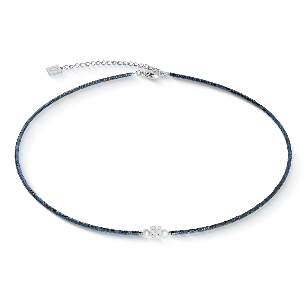 Колье Coeur de Lion Anthracite-Silver 1138/10-1224