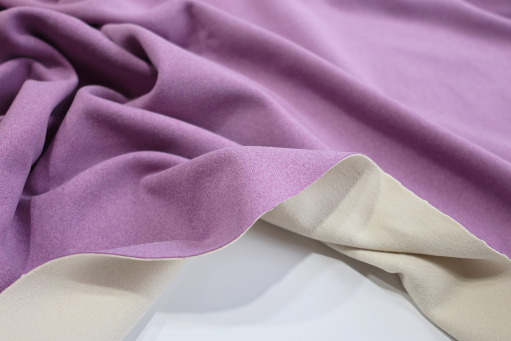 ЛАВАНДА - Кашемировое двухстороннее термополотно для термобелья (1379 Маша)