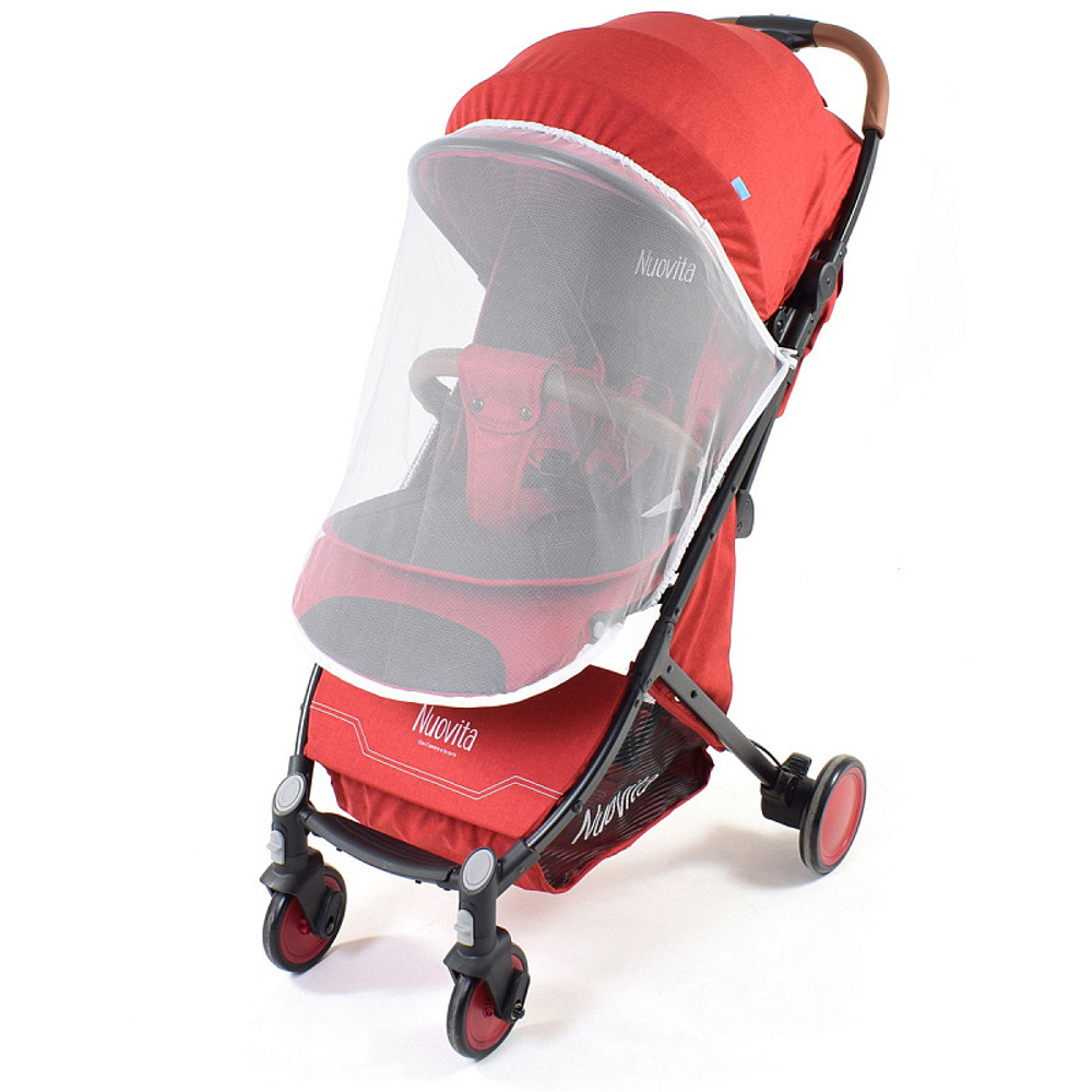 Прогулочная коляска Nuovita Giro Rosso, Nero / Красный, Черный