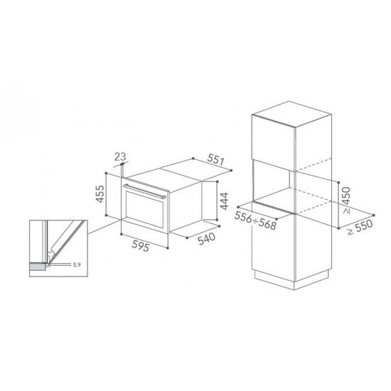 Электрический духовой шкаф KitchenAid KOHCS 60600
