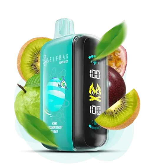 ELF BAR RAYA D3 - Kiwi Passion Fruit Guava (5% nic)