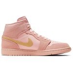 Кроссовки Air Jordan 1 Mid Coral Gold