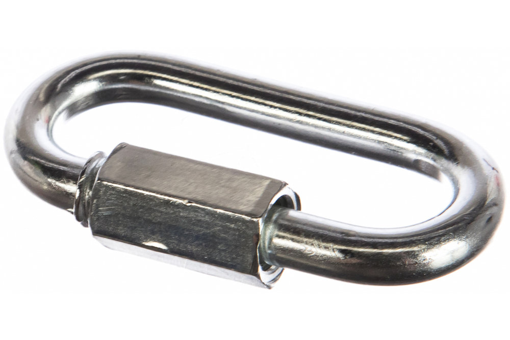 КАРАБИН ВИНТ. 8ММ (БЕЛЫЙ ЦИНК 1 ШТ)