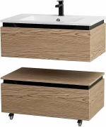 Тумба с раковиной Cezares Slider 80 SLIDER-800-1C-SO-RT дуб тангент