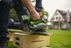 Пила дисковая аккумуляторная GREENWORKS 24 V без акк и з/у   1500907