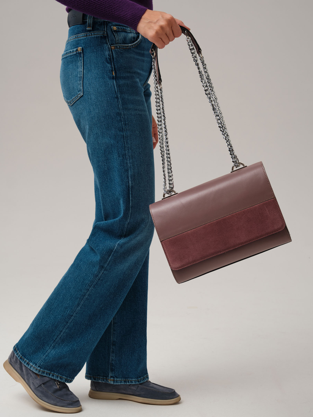 Сумка Deboro 30526 фиолетовый шепот