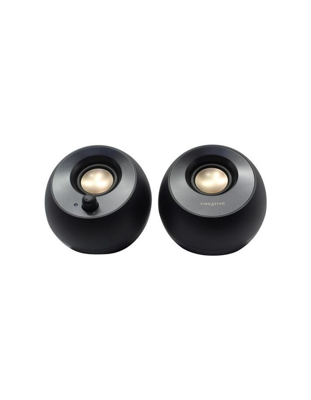 Колонки Creative Pebble V2 MF1695 2.0 черный 8Вт