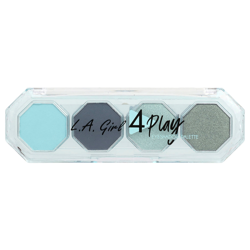 L.A. Girl, 4 Play, палитра теней для век, GES231 All Nighter, 3,2 г (0,11 унции)