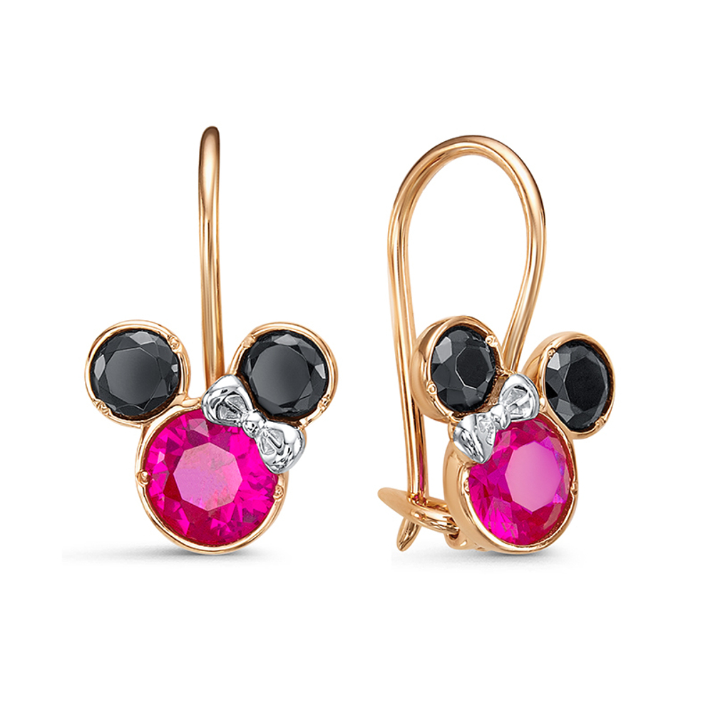 Серьги из золота 585 пробы