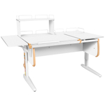 Растущая парта с задними и боковой полками Дэми СУТ 25-02-Б1Д1 (1500×880 мм)