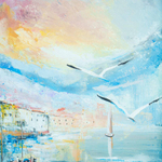 Картина «Старинный порт»