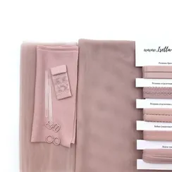 Набор Isetta пыльно-розовый (сетка Латвия)