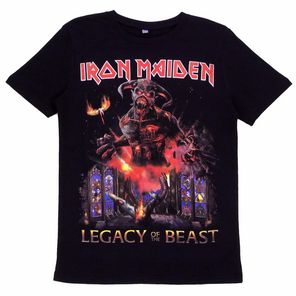 Iron maiden legacy of the beast t shirt best sale