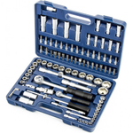 Набор инструментов, 1/2, 1/4, 94 предмета Сибртех