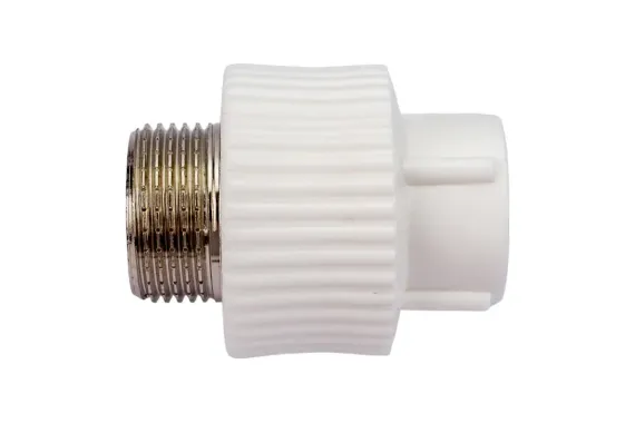 Муфта TEBO сварка НР 20*3/4&quot; белая 35162