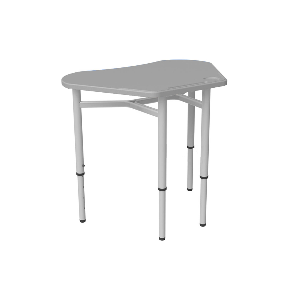 Стол Трапеция Пластик одноместный