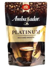 Кофе растворимый Ambassador Platinum, пакет 150 г, 6 шт