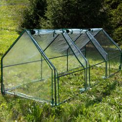 Теплица GREEN APPLE GA-House-max со светильниками в комплекте 2700х900х900 мм 3 отсека