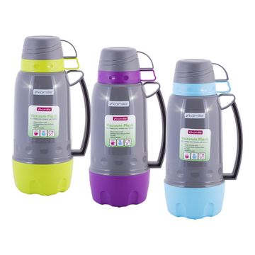 Термос 1,8 л. со стеклянной колбой Kamille KM 2081 пластиковый корпус