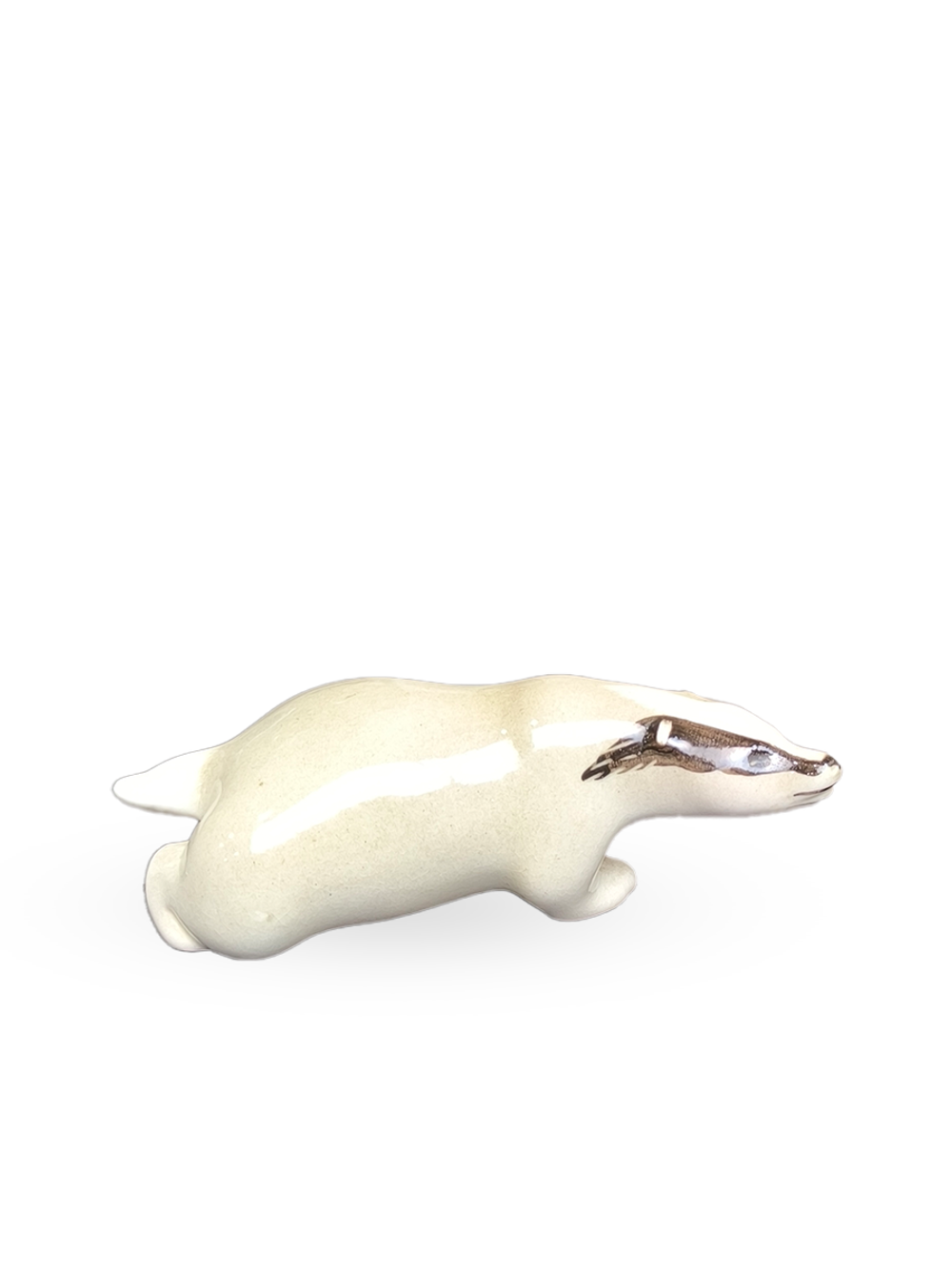 Фарфоровая статуэтка "Барсук", (ЛФЗ), СССР, 1970-1986 гг.