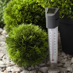 Светильник уличный ЭРА ERATR024-02 градусник садовый на солнечной батарее сталь пластик серый 33 см