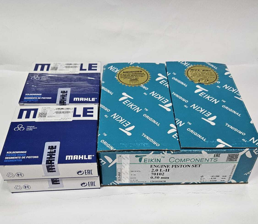 Поршни Teikin с кольцами Mahle +0.50 F4R-II F4R400