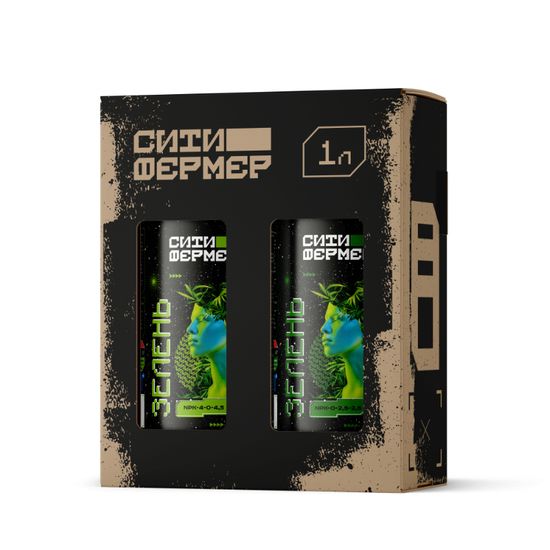 Удобрение органоминеральное Ситифермер Зелень А+Б 0.5 л