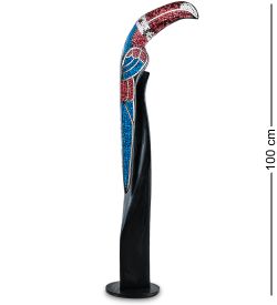 Decor and Gift 23-004-03 Статуэтка «Тукан» дерево+стекл.мозаика 100 см