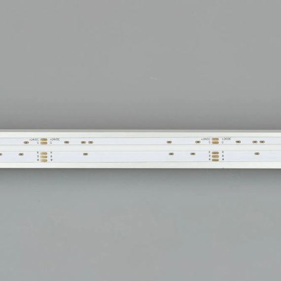 Светодиодная лента Arlight 15W/m 768LED/m CSPSMD холодный белый + разноцветный 5М COB-X768-12mm 24V 041787