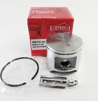 Поршень б/п Husqvarna 365 (D:48-мм, в сборе, а: 5036913-03, графит, NY) [Winzor]