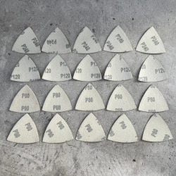 Бумага шлифовальная для реноватора 20 штук (дерево, металл, керамика), P80, P120, P240