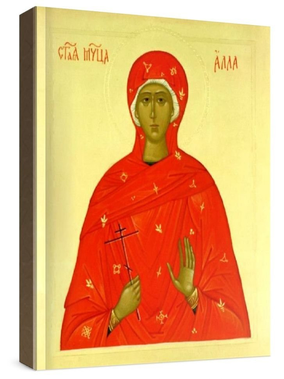 Алла Готфская (рукописная икона)