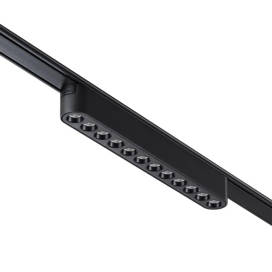 359242 SHINO NT23 179 черный Трековый светильник для низковольтного шинопровода IP20 LED 12W 48V 1140Лм 3000К SMAL