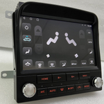 Магнитола для Toyota Land Cruiser 100, Lexus LX470 1998-2002 (климат на цветном экране) - Carmedia ZH-T1207 монитор 9", Android 12, 8Гб+128Гб, CarPlay, SIM-слот