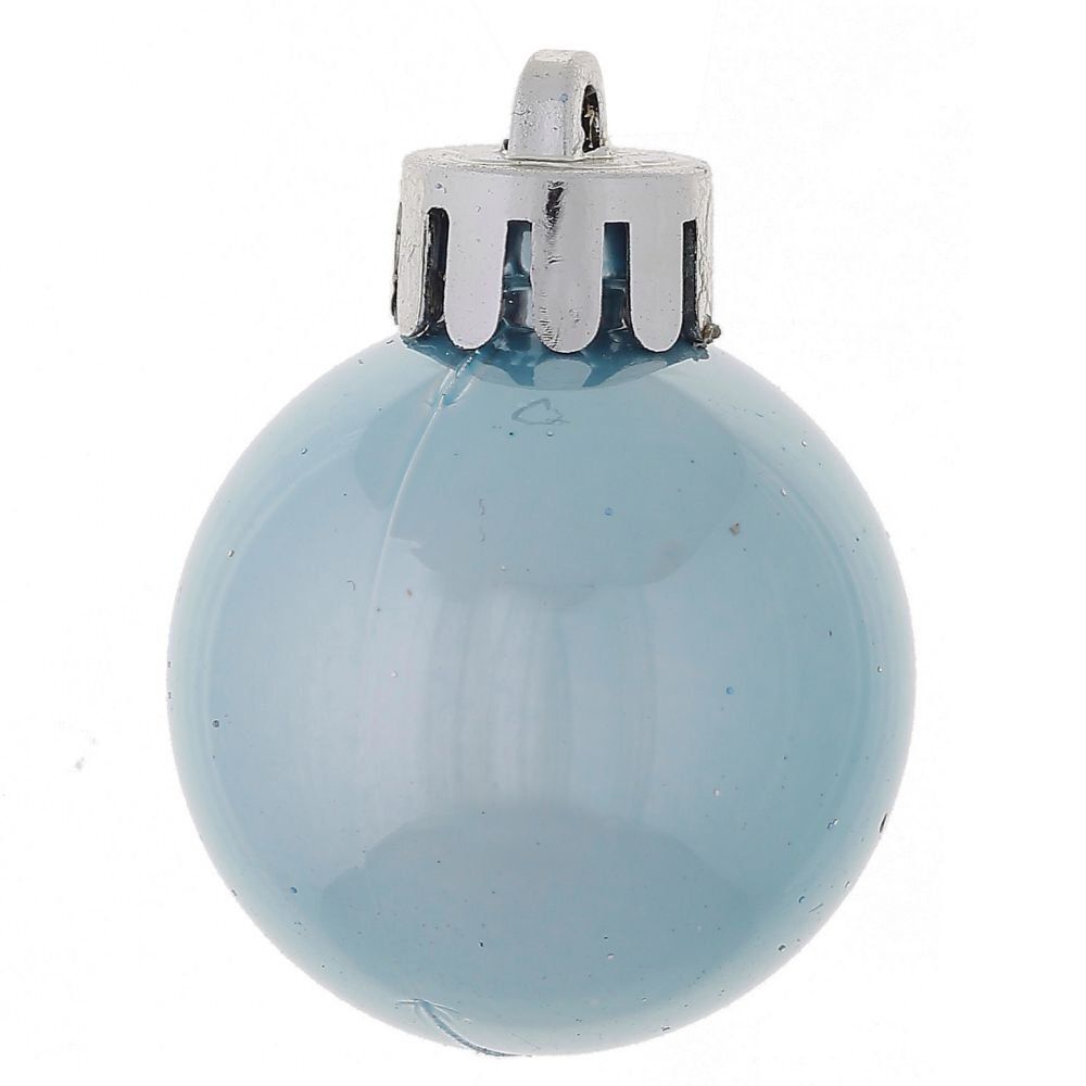 GAEM Набор из 24шт, Украшение новогоднее Шар "Нежное сияние", D 6 см, L6 W6 H7 см