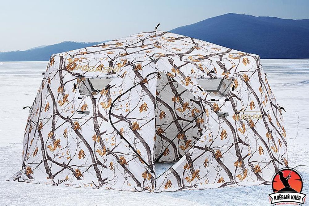 Палатка HIGASHI Winter Camo Yurta Pro